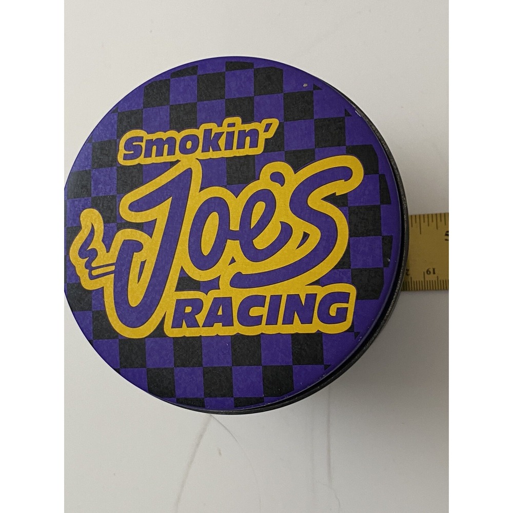 Camel Round Tin Smokin Joes Racing Ashtray Match Boxes Purple New Collectible